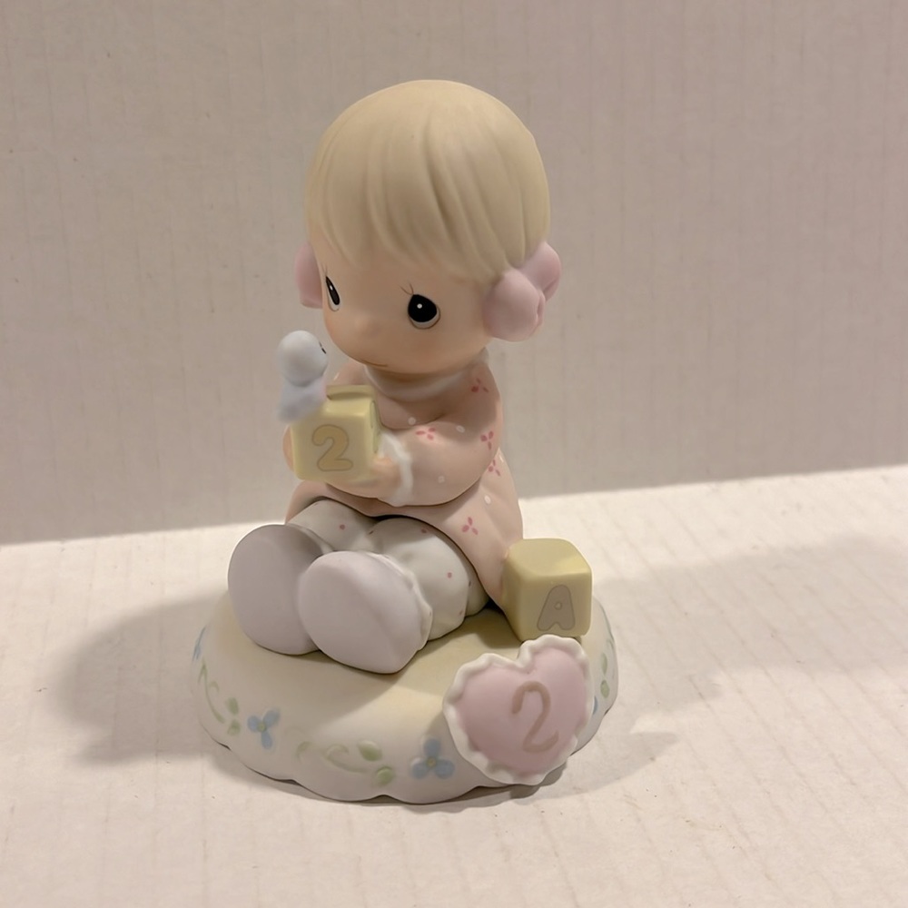 Precious Moments Growing in Grace Collection Girl Age 2